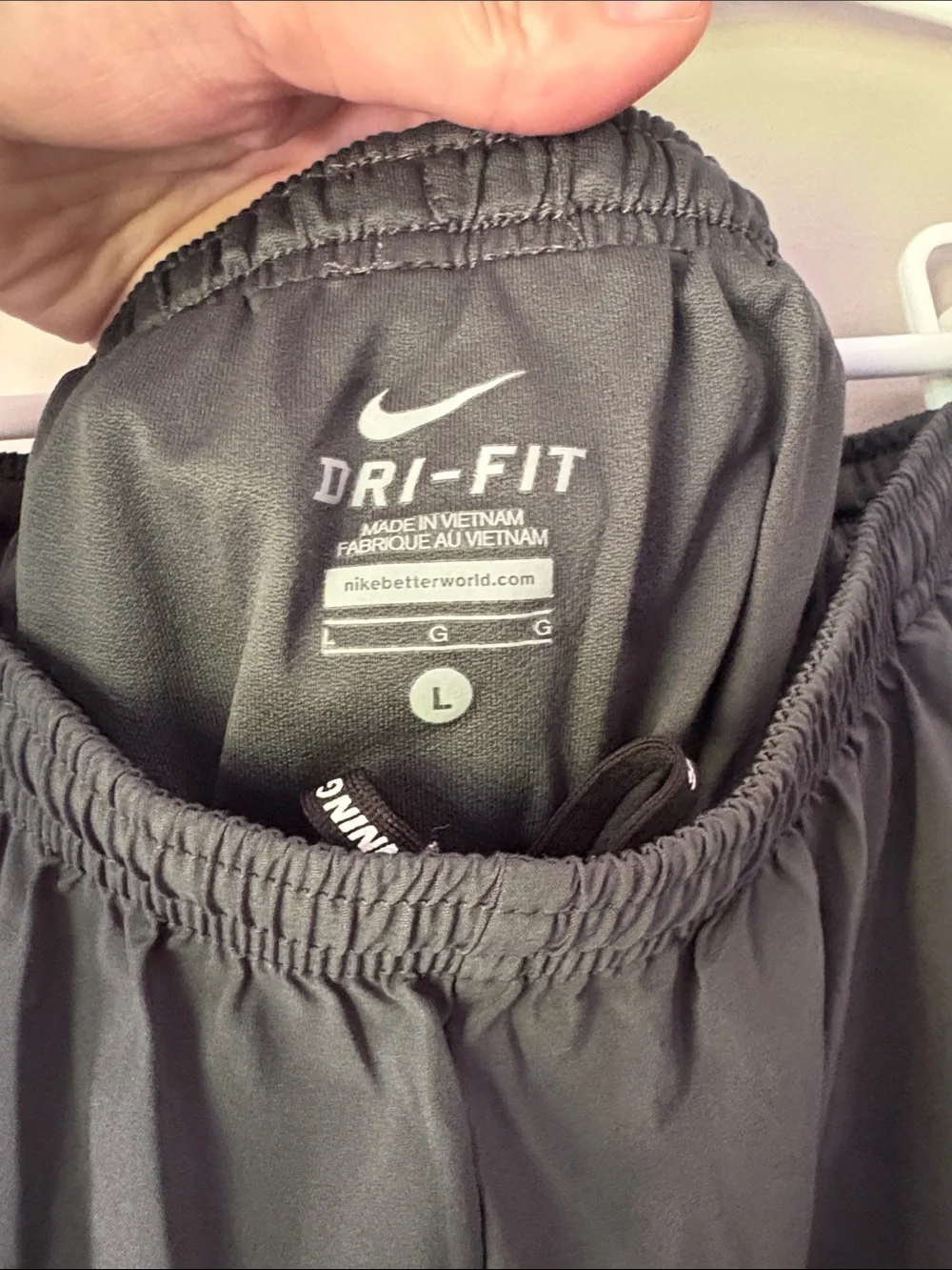 Nike Men’s Grey Dri Fit Running Shorts